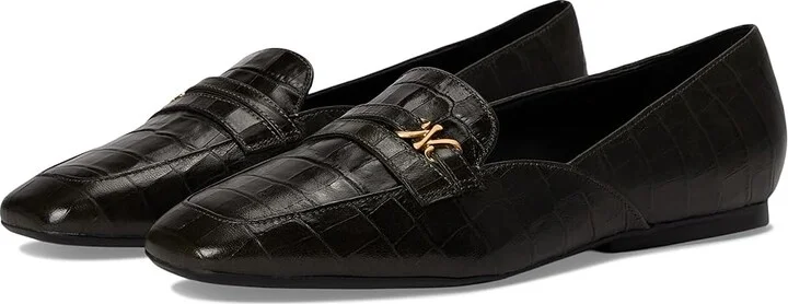Naturalizer Create Women's Flat Shoes Verde Green Croco : 12 M (B), Suede/Synthetic