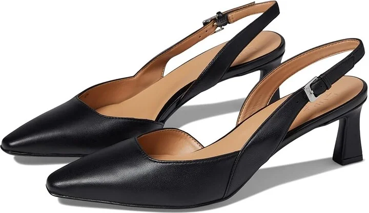 Naturalizer Dalary Women's Shoes Black Leather : 9.5 W (C)