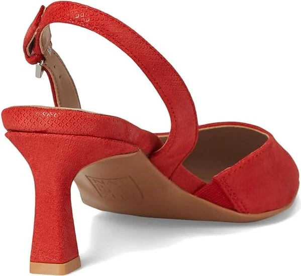 Naturalizer Dalary Women's Shoes Maserati Red Suede : 7.5 M (B), Leather/Synthetic - Image 4
