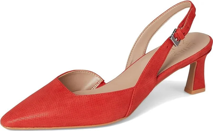 Naturalizer Dalary Women's Shoes Maserati Red Suede : 7.5 M (B), Leather/Synthetic - Image 5