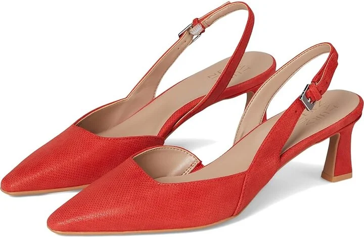 Naturalizer Dalary Women's Shoes Maserati Red Suede : 7.5 M (B), Leather/Synthetic