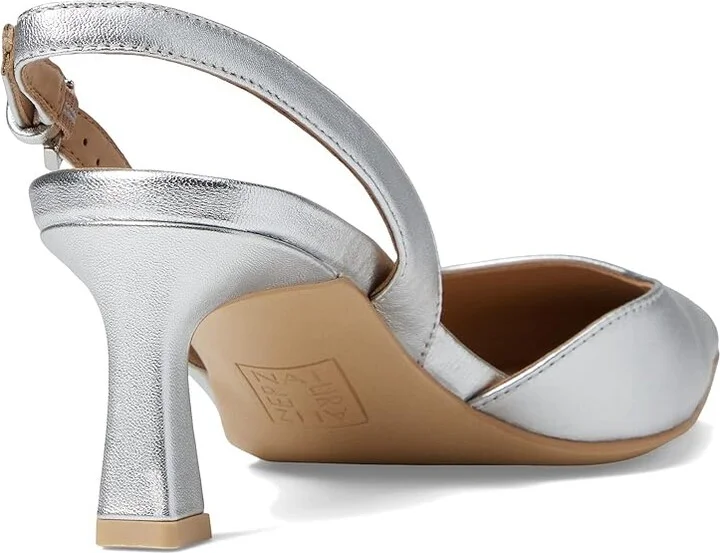 Naturalizer Dalary Women's Shoes Silver Leather : 9.5 W (C) - Image 4