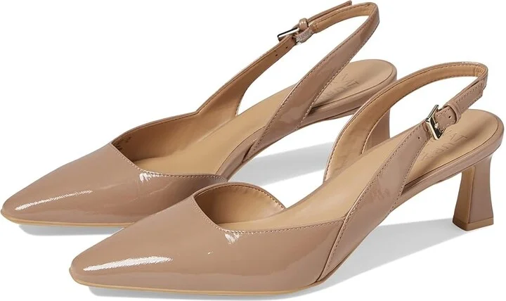 Taupe Patent Leather