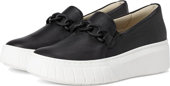 Naturalizer Daphne Women's Shoes Black Leather : 10 W (C)