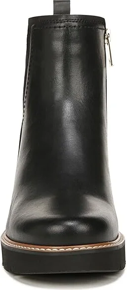 Naturalizer Darry-Bootie Water-Repellent Women's Shoes Black Leather : 9.5 W (C) - Image 5