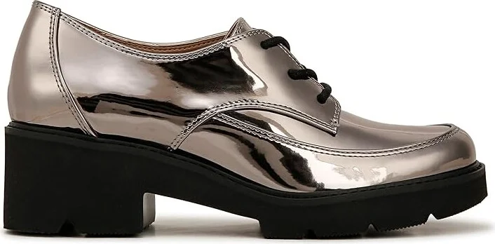 Naturalizer Darry Lace Women's Shoes Pewter Faux Leather : 5.5 M (B) - Image 6