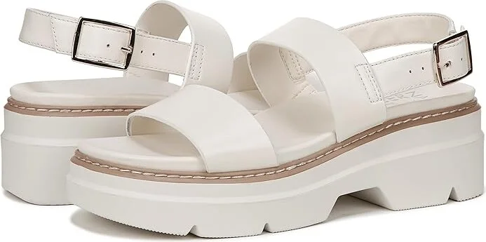 Naturalizer Darry-Sling Women's Sandals Warm White Leather : 9 M (B)