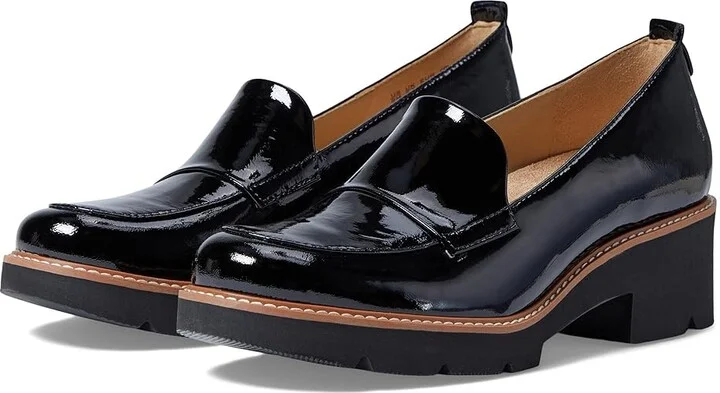 Naturalizer Darry Women's Shoes Black Patent Leather : 9 W (C)