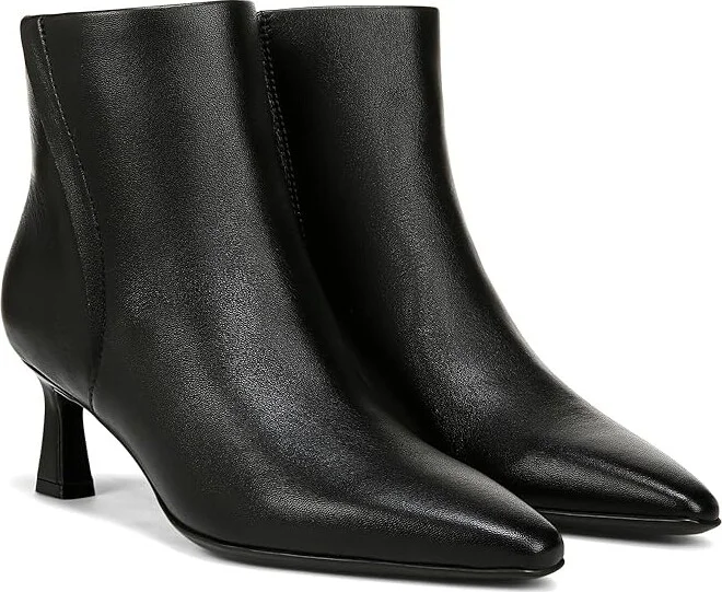 Naturalizer Deesha Bootie Women's Boots Black Leather : 7 W (C)