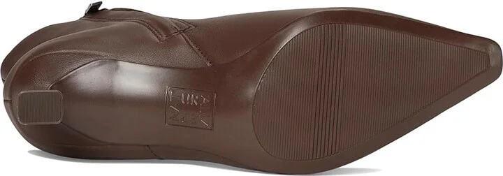 Naturalizer Deesha Bootie Women's Boots Chocolate : 6 W (C), Leather - Image 3