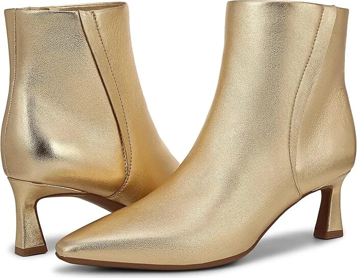 Naturalizer Deesha Bootie Women's Boots Dark Gold Leather : 8.5 M (B) - Image 5