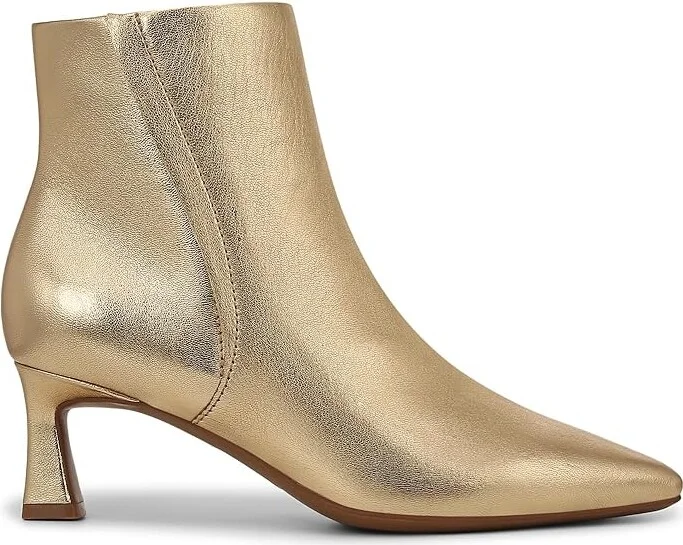 Naturalizer Deesha Bootie Women's Boots Dark Gold Leather : 8.5 M (B) - Image 7