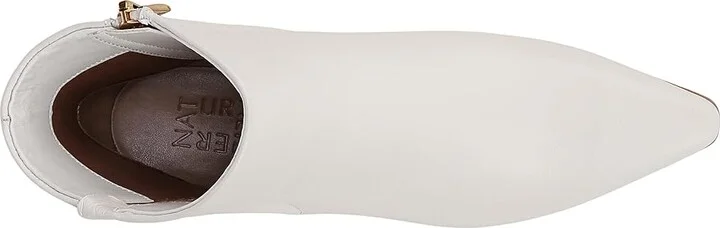 Naturalizer Deesha Bootie Women's Boots Warm White Leather : 9 M (B) - Image 2