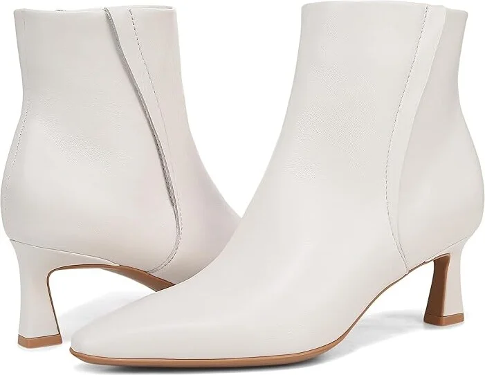 Naturalizer Deesha Bootie Women's Boots Warm White Leather : 9 M (B) - Image 5