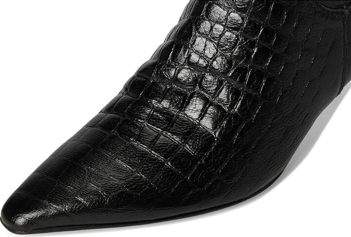 Naturalizer Deesha Knee High Boot Women's Shoes Black : 7 W (C), Leather - Image 2