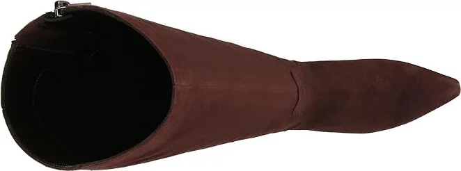 Naturalizer Deesha Knee High Boot Women's Shoes Mahogany : 9.5 W (C), Suede - Image 2