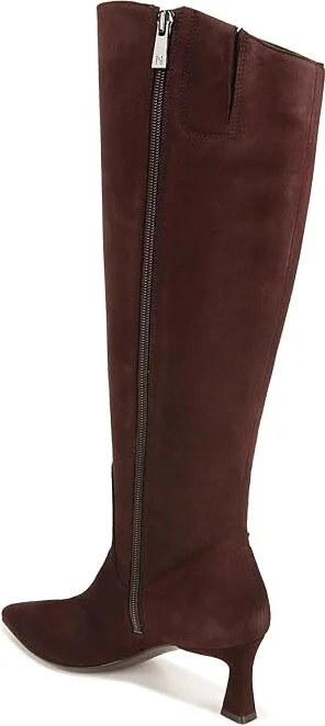 Naturalizer Deesha Knee High Boot Women's Shoes Mahogany : 9.5 W (C), Suede - Image 4