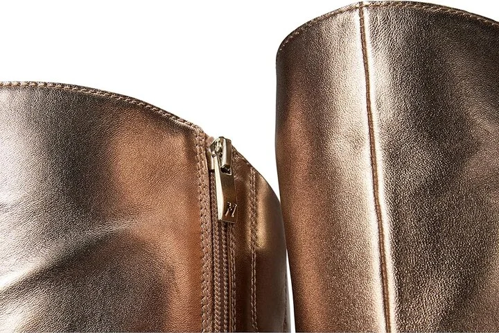 Naturalizer Deesha Knee High Boot Women's Shoes Unity Metallic Leather : 7 W (C) - Image 7