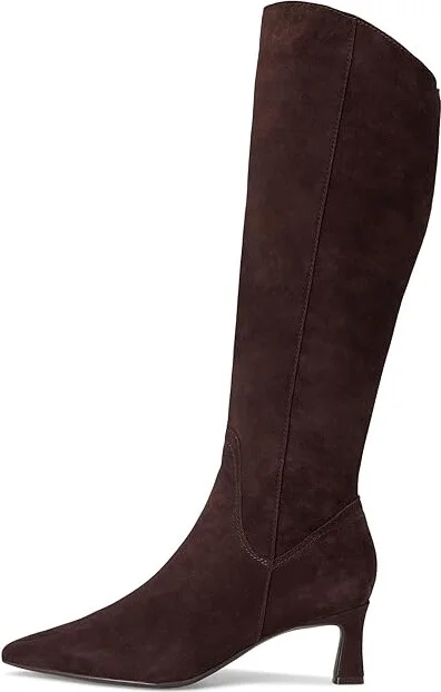 Naturalizer Deesha-Ombre Narrow Calf Boot Women's Shoes Mahogany Suede : 8 M (B), Leather - Image 6