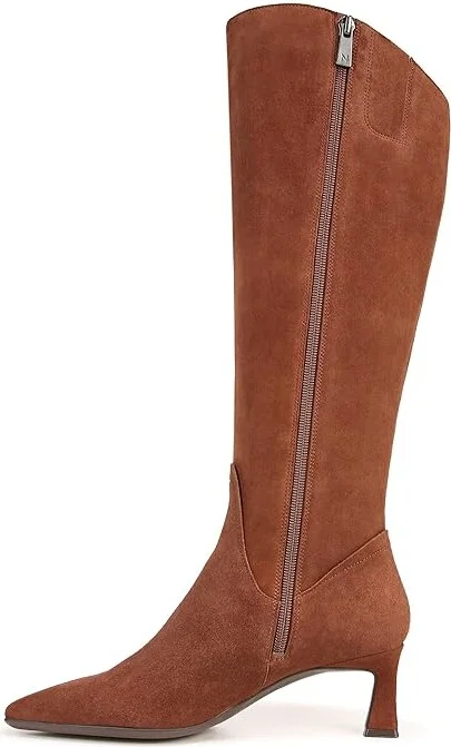 Naturalizer Deesha - Wide Calf Boot Women's Shoes Cocoa : 6 M (B), Leather - Image 6