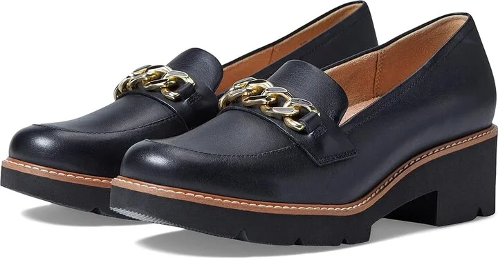 Naturalizer Desi Women's Shoes Black Leather : 9 W (C)