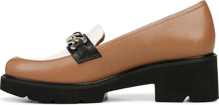 Naturalizer Desi Women's Shoes Cafe/White/Black Leather : 7.5 M (B) - Image 6