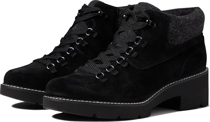 Naturalizer Dover Women's Shoes Black Suede : 9 W (C)