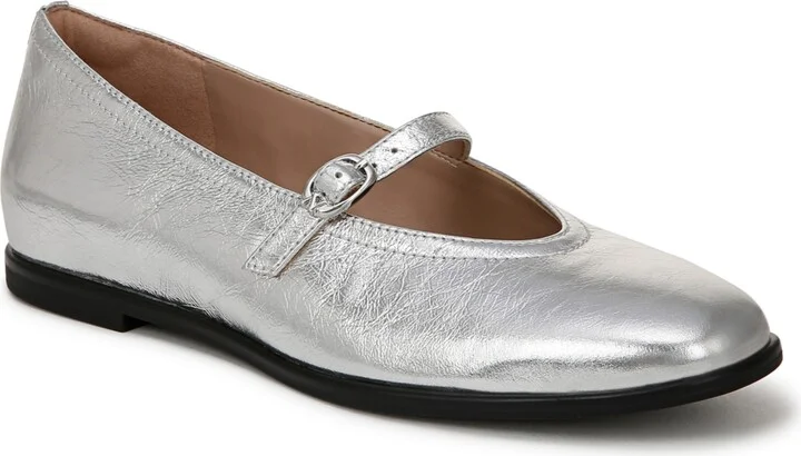 Naturalizer Elina Mary Jane Square Toe Flats