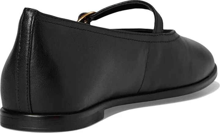 Naturalizer Elina Mary Janes Women's Flat Shoes Black Leather : 9.5 M (B) - Image 4