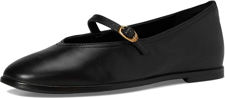 Naturalizer Elina Mary Janes Women's Flat Shoes Black Leather : 9.5 M (B) - Image 5