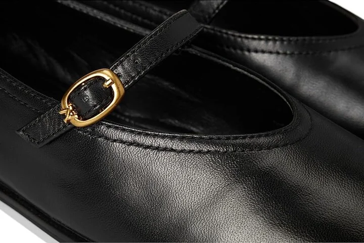 Naturalizer Elina Mary Janes Women's Flat Shoes Black Leather : 9.5 M (B) - Image 7