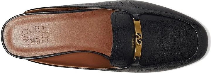 Naturalizer Emerson Women's Slippers Black Leather : 5 M (B), Leather/Rubber - Image 2