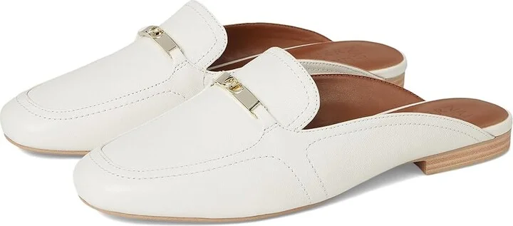 Naturalizer Emerson Women's Slippers Warm White Leather : 6 M (B), Leather/Rubber