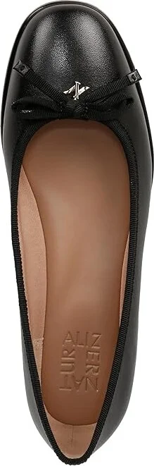 Naturalizer Essential Women's Flat Shoes Black Leather : 11 M (B), Leather/Suede/Textile - Image 2