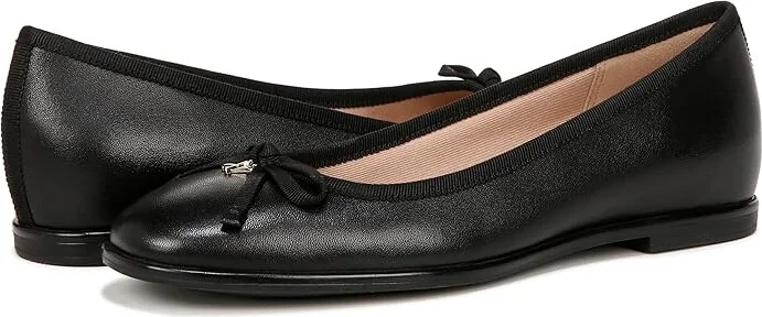 Naturalizer Essential Women's Flat Shoes Black Leather : 11 M (B), Leather/Suede/Textile