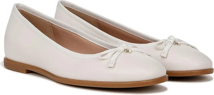 Naturalizer Essential Women's Flat Shoes Warm White Leather : 11 M (B), Leather/Suede/Textile