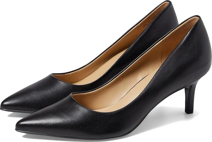 Naturalizer Everly Women's Shoes Black Leather : 9.5 W (C)