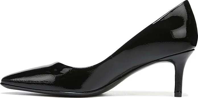 Naturalizer Everly Women's Shoes Black Patent : 6 W (C), Leather - Image 6