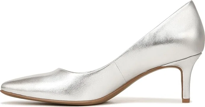 Naturalizer Everly Women's Shoes Silver Leather : 9.5 M (B) - Image 6