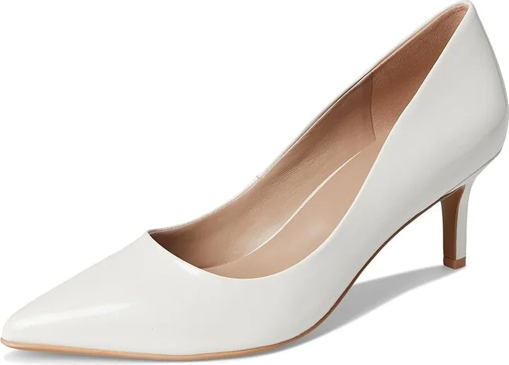Naturalizer Everly Women's Shoes Warm White Leather : 10 W (C) - Image 5