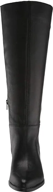 Naturalizer Fae Wide Calf Women's Shoes Black Leather : 7.5 W (C) - Image 6