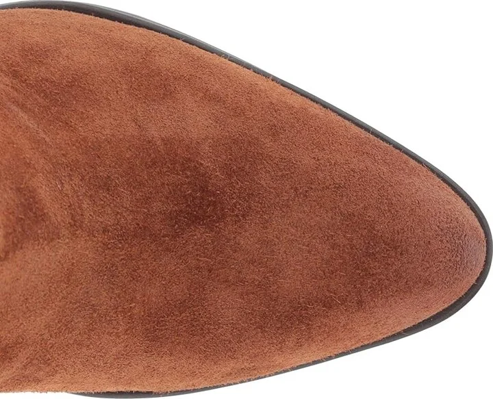 Naturalizer Fae Wide Calf Women's Shoes Saddle Tan Oil Suede : 9.5 W (C), Leather - Image 3