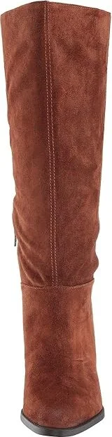 Naturalizer Fae Wide Calf Women's Shoes Saddle Tan Oil Suede : 9.5 W (C), Leather - Image 6