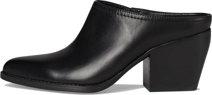 Naturalizer Fairmont Mules High Women's Heels Black Leather : 5.5 M (B) - Image 6