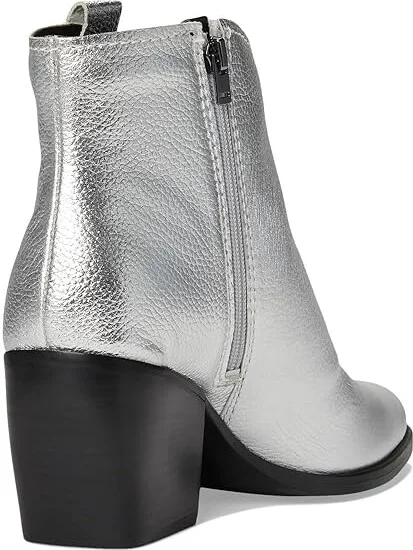 Naturalizer Fairmont Women's Boots Silver Metallic : 7 M (B), Leather - Image 4