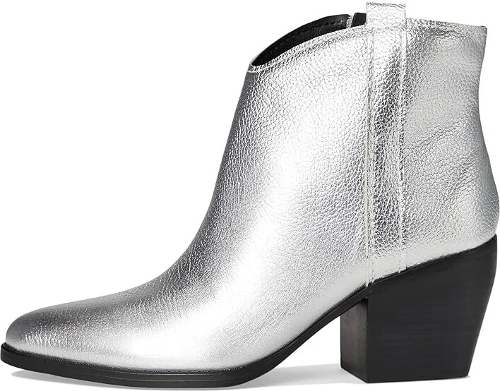 Naturalizer Fairmont Women's Boots Silver Metallic : 7 M (B), Leather - Image 6