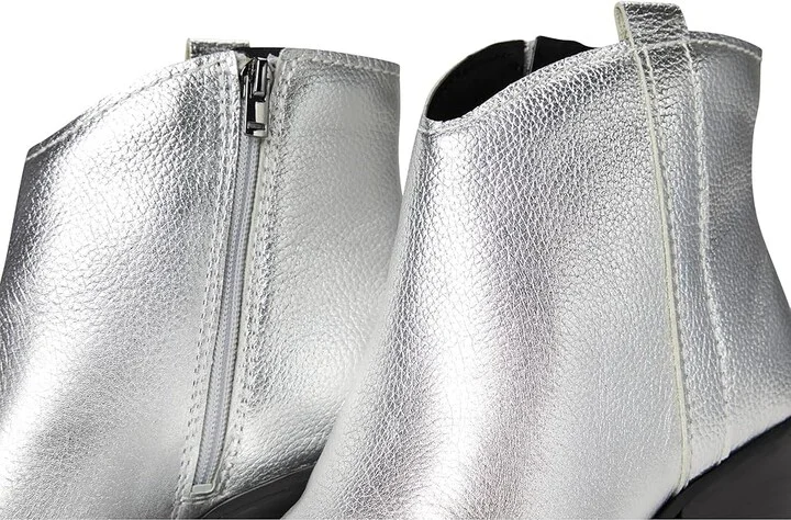 Naturalizer Fairmont Women's Boots Silver Metallic : 7 M (B), Leather - Image 7