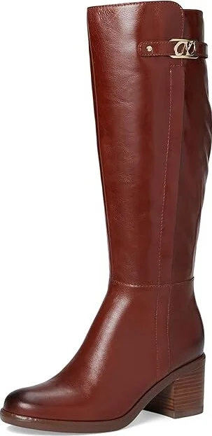 Naturalizer Fannie Boots Women's Boots Deep Saddle Tan Leather : 9 M (B) - Image 5