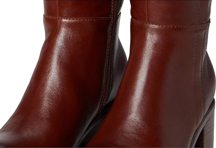 Naturalizer Fannie Boots Women's Boots Deep Saddle Tan Leather : 9 M (B) - Image 7