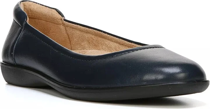 Navy Leather